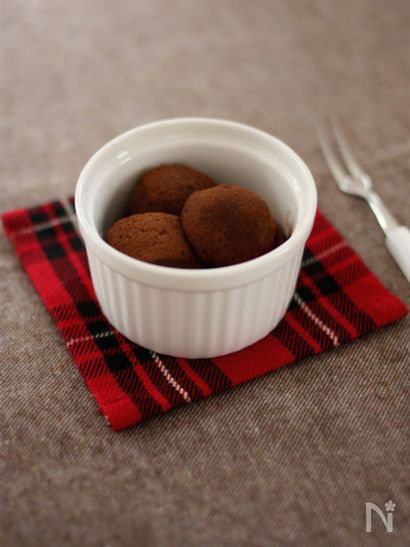 バレンタインに♪簡単すぐでき！ココアシナモン餅