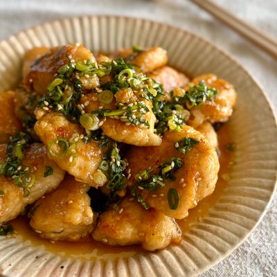 【鶏むね香味だれ】むね肉でも柔らか♡家族が喜ぶごはん泥棒!