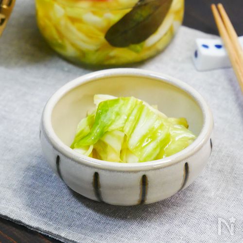 やさしい酸味で食べやすい♪春キャベツのまろやかピクルス