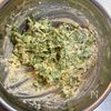 外カリッ!中もち♡豆腐と米粉の春菊チヂミ の工程3
