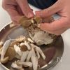 【きのこパスタ】フライパンひとつでガッツリ満足の下準備