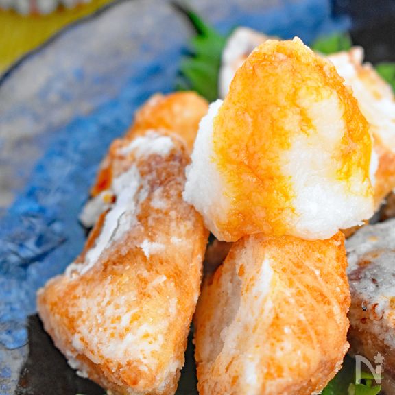 フライパン＆少量の油で作る！ブリ竜田揚げ おろしポン酢がけ