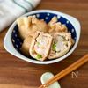 「はんぺんとえびの巾着煮」ふわふわ食感で優しいおかず!