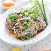 ひじき入り、豆腐バーグ