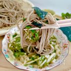 からだ整う♩めかぶと長芋のねばとろ蕎麦【腸活&時短】