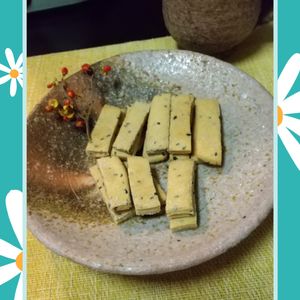 チョロリスの作ってみた!投稿(黒ごまきな粉の塩ビスケット【グルテンフリー・ヘルシー】)