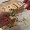 厚揚げカニマヨの工程3