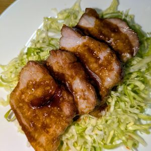 joe sanの作ってみた!投稿(レンジで作る！焼き豚♩とろみのある甘辛だれが絶品！3Step)