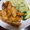 あんころの作ってみた!投稿(人気給食ワンパン再現!ささみのレモン煮(煮ない) )