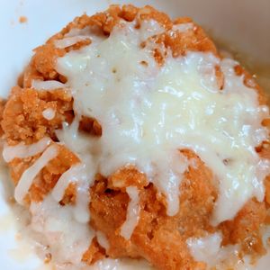 ejaの作ってみた!投稿(【ヤンニョムチーズポテト】レンジで簡単すぐ!甘辛おつまみ)