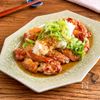 カリッとさっぱり♪【鶏もも肉のおろし柚子胡椒ポン酢】
