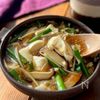【くずし豆腐の中華風きのこあん】の工程4