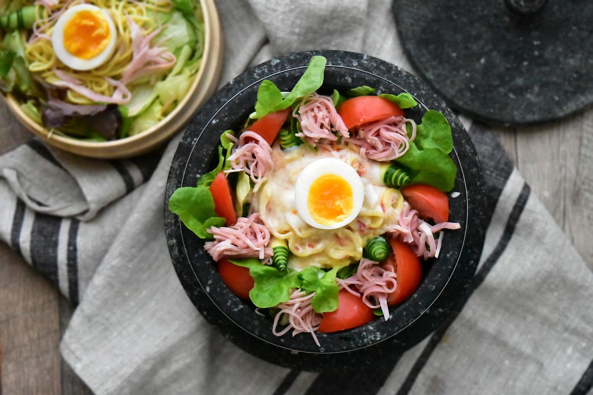 万能エスニックドレッシングdeヘルシー満足♪ラーメンサラダ | レシピ