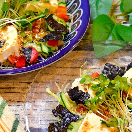 動画あり 簡単さっぱりレシピ 韓国風豆腐サラダ By Ryota レシピサイト Nadia ナディア プロの料理家のおいしいレシピ