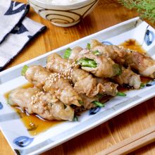 あと引く美味しさの甘辛味!『レンジDEおくらの豚肉巻き』