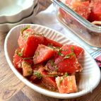 【トマトと大葉のごま和え】簡単やみつきレシピ
