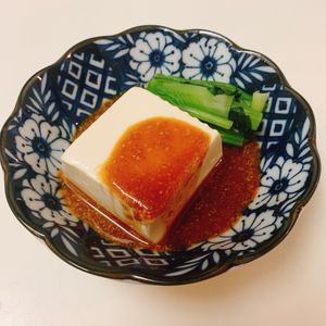 りんの作ってみた!投稿(【温やっこ〜ポン酢みそだれ】特製だれで♪)