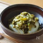 いかと高菜の炒め物