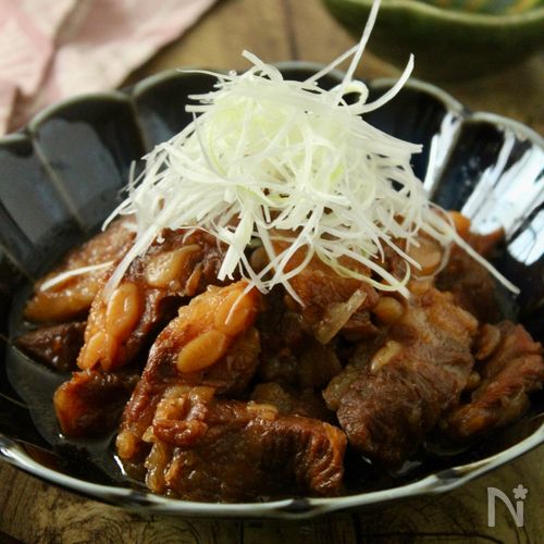 【ほったらかしで簡単♪】豚なんこつの甘辛煮