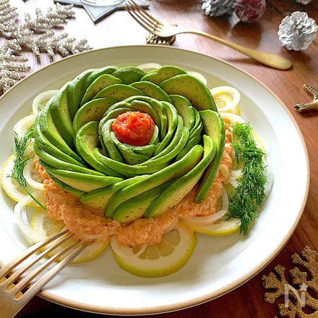 簡単なんです まろやか明太豆腐ディップでアボカドローズ By おねこ レシピサイト Nadia ナディア プロの料理家のおいしいレシピ