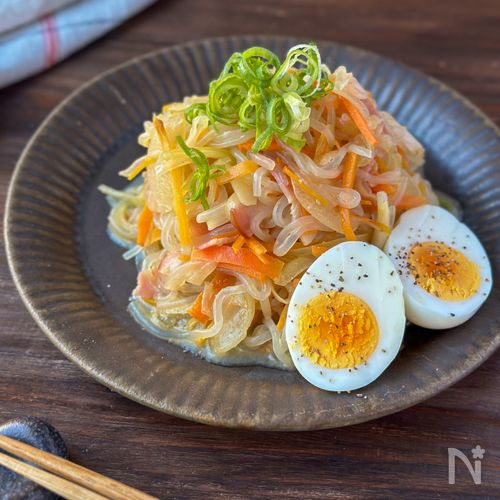 【糸こん焼きラーメン風】節約/ヘルシー