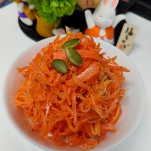 もんぶらん°・*:.。.☆の作ってみた!投稿(【ハニーマスタードのキャロットラペ】さっぱり♪付け合わせに◎)
