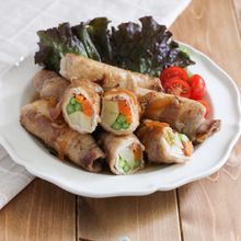 【子どもも大好きな味】魔法の肉巻き野菜〜お弁当にも♪〜