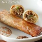 豚ひき肉と野菜、春雨のミニ春巻き