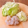 【えびとレタスの卵炒飯】おうちで絶品！何度も食べたい炒飯♪の工程1