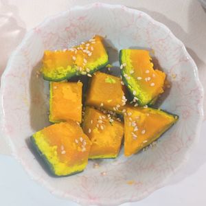 milkの作ってみた!投稿(味付けは塩だけ♪甘い塩カボチャの作り方)