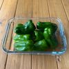 レンジで簡単【ジュワ旨♩ピーマン肉詰め】ポリ袋で楽チン成形◎の工程1