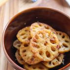 お箸が止まらない♡こんがりスパイシーれんこん
