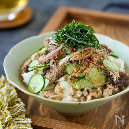 ズボラ飯 さば缶と豆腐の冷や汁さっぱり丼 By 藤本マキ レシピサイト Nadia ナディア プロの料理家のおいしいレシピ ズボラ飯 さば缶と豆腐の冷や汁さっぱり丼 By 藤本マキ レシピサイト Nadia ナディア プロの料理家のおいしいレシピ
