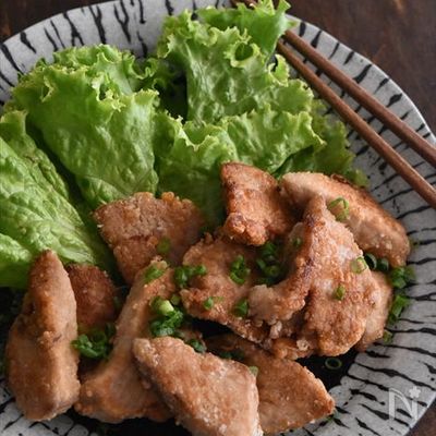 余った鰹の刺身で♪ごはんがすすむ~!竜田揚げ