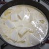 素材の味を楽しむクリーミーな蕪と鶏むね肉のクリーム煮の工程7