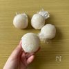 お餅が食べられなくても！１歳からの「柏もち風おにぎり」の工程1