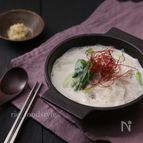レンジで作る！生姜ミルクの春雨スープ