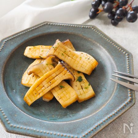 山のあわび エリンギのバターソテー By ホワイティ もも レシピサイト Nadia ナディア プロの料理家のおいしいレシピ