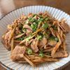 MYHRの作ってみた!投稿(簡単で美味しいから定番になる【豚ごぼ炒めの胡麻まみれ】)