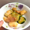 ケの作ってみた!投稿(むきエビとズッキーニのペペロン炒め【#作り置き#おつまみ】)
