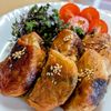 まゆのの作ってみた!投稿(新玉ねぎと大葉の肉巻き)