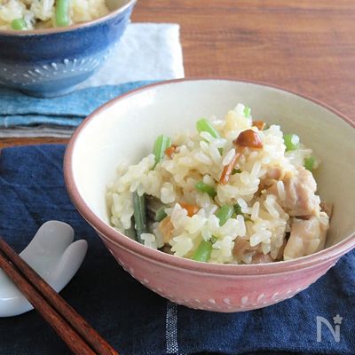 旨味たっぷり◎簡単和ごはん◎山菜おこわ