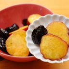 サツマイモとプルーンのワイン煮