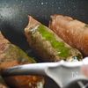 【ライスペーパーでエビ春巻き】クリチー大葉があっさり ˎˊ˗の工程6