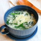 ニラ玉あんかけスープ《１０分で完成♪》