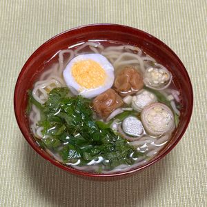 キャピタンの作ってみた!投稿(旨味がスゴイ！ありそうで無かった「梅こんぶ茶ラーメン」)