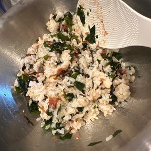 311113の作ってみた!投稿(混ぜるだけ♪これが美味しい♡【梅ごま昆布わかめごはん 】)