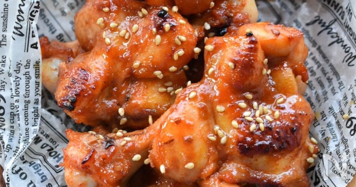 漬けて焼くだけ】やみつきになる♪ヤンニョム風旨辛チキン♪ | レシピ