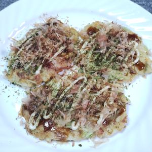 M＊Pの作ってみた!投稿(［卵・小麦粉不使用］白菜たっぷり!お好み焼き)