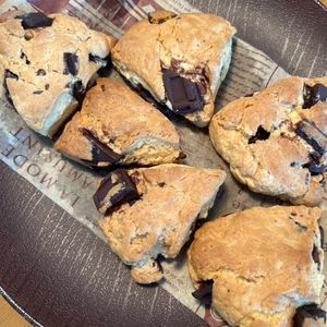 ナツ吉の作ってみた!投稿(【材料4つ！スタバ風♡お手軽チョコスコーン】HMで簡単)
